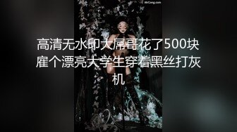 高清无水印大屌哥花了500块雇个漂亮大学生穿着黑丝打灰机