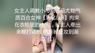 女主人调教小母狗极品尤物气质百合女神〖乳名LLB〗拘束在衣柜里的小狗，被主人牵出来鞭打调教 但是被反攻到潮吹 (1)